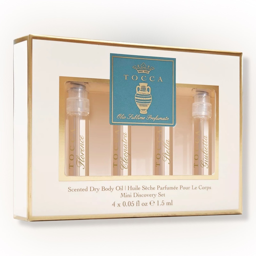 NEW Tocca Olio Sublime Profumato Discovery Set